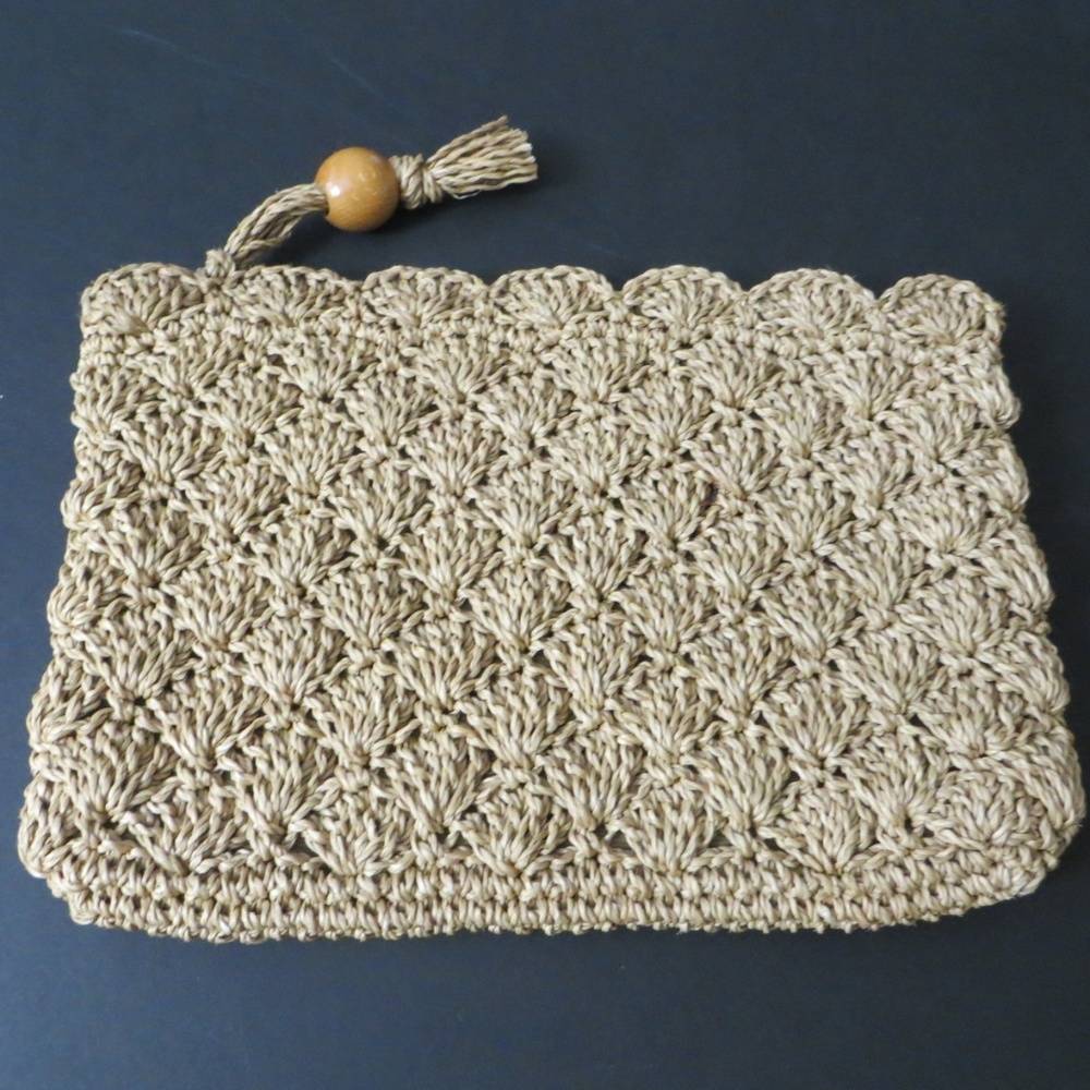 VTG. STRAW CLUTCH JAPAN